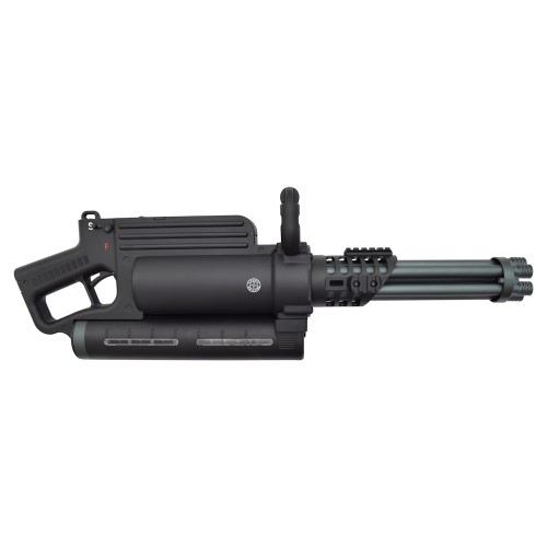 WELL Pro 23-X Gatling Gun (AEG), If you've been waiting for the perfect Minigun that suits a fast-paced, aggressive playstyle—the WELL PRO WE23-MINI is exactly what you need